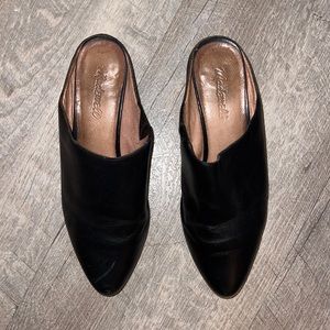 Madewell Shoes | Slip-On Mules | Color: Black | Size: 8.5